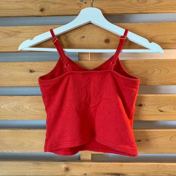 Crop Red Tank Top - Picture 2 of 5